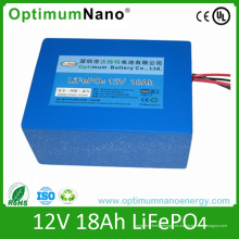 Batería de 12V 25ah LiFePO4 usada para UPS, energía trasera